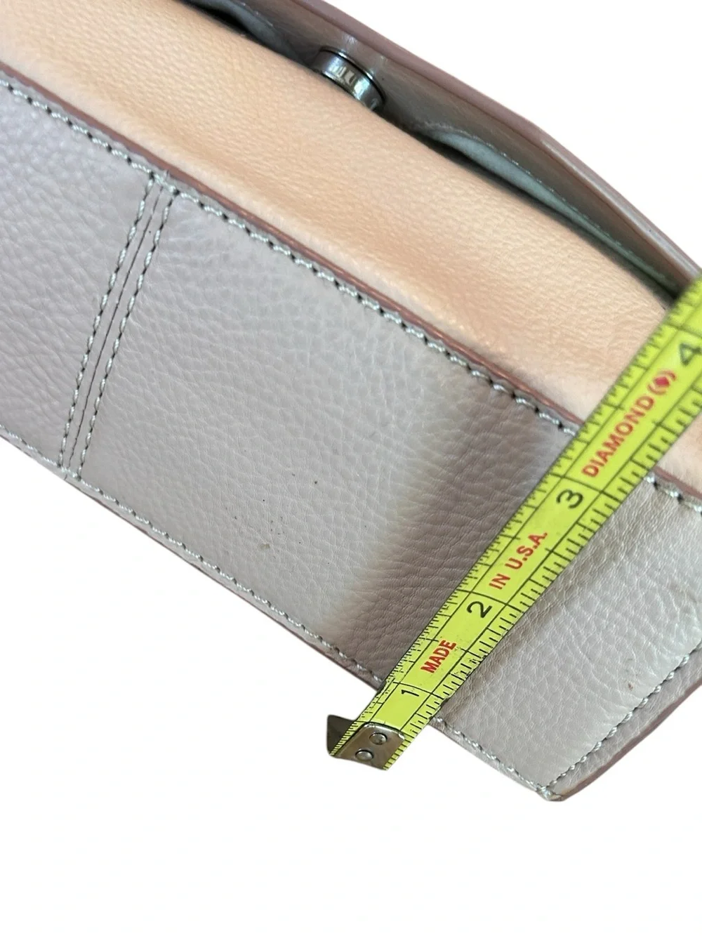 Clark’s Leather Crossbody Bag - Classic Nude & Tan - Quiet Luxury - NeutralCore